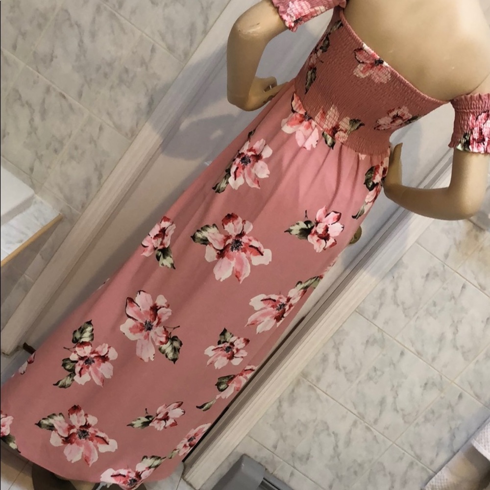 LAST 2! MAUVE FLORAL MAXI - Picture 8 of 8